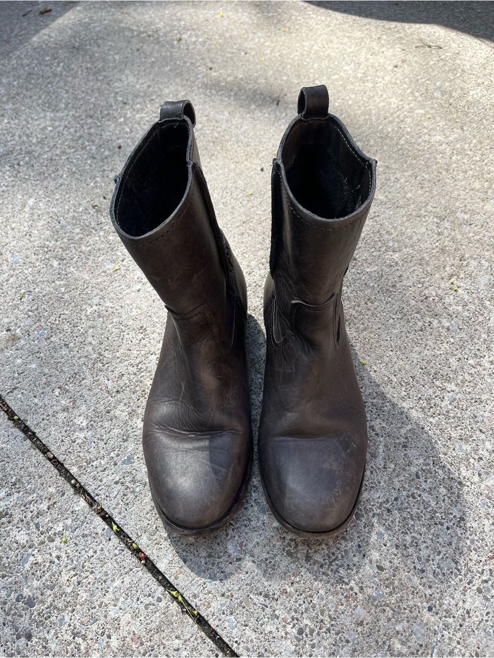Frye Cara Roper Short Boot Leather - Picture 2 of 9